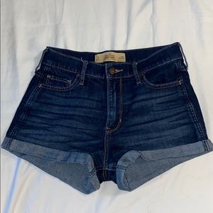 Hollister high rise short short